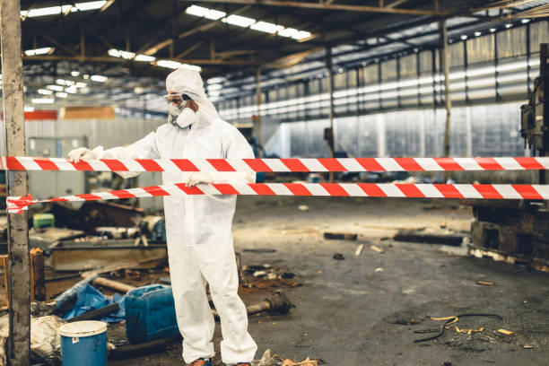 Professional Unattended Death Cleanup technician working in Melbourne, FL